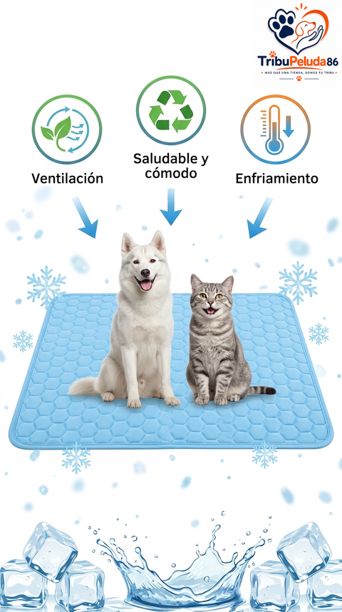 Esterilla Refrescante de Gel para Perros y Gatos: La Solución para el Calor del Verano
