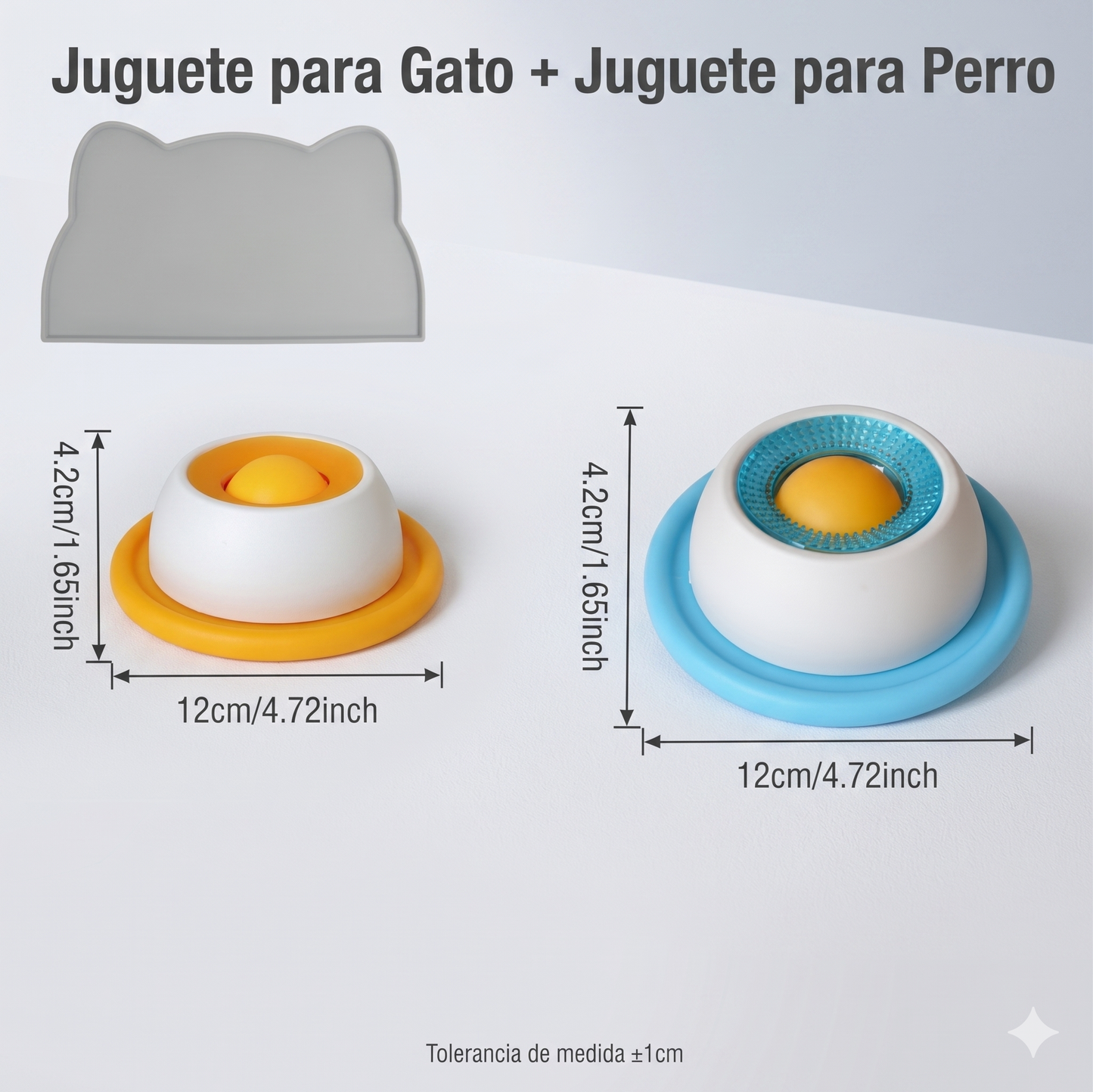 Tapete para Lamer y Comedero Lento 2 en 1 para Perros y Gatos — Estimulación Mental y Cuidado Dental