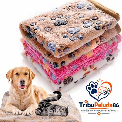 Manta Suave de Felpa para Perros y Gatos — Cálida, Lavable a Máquina | Varios Colores y Tallas