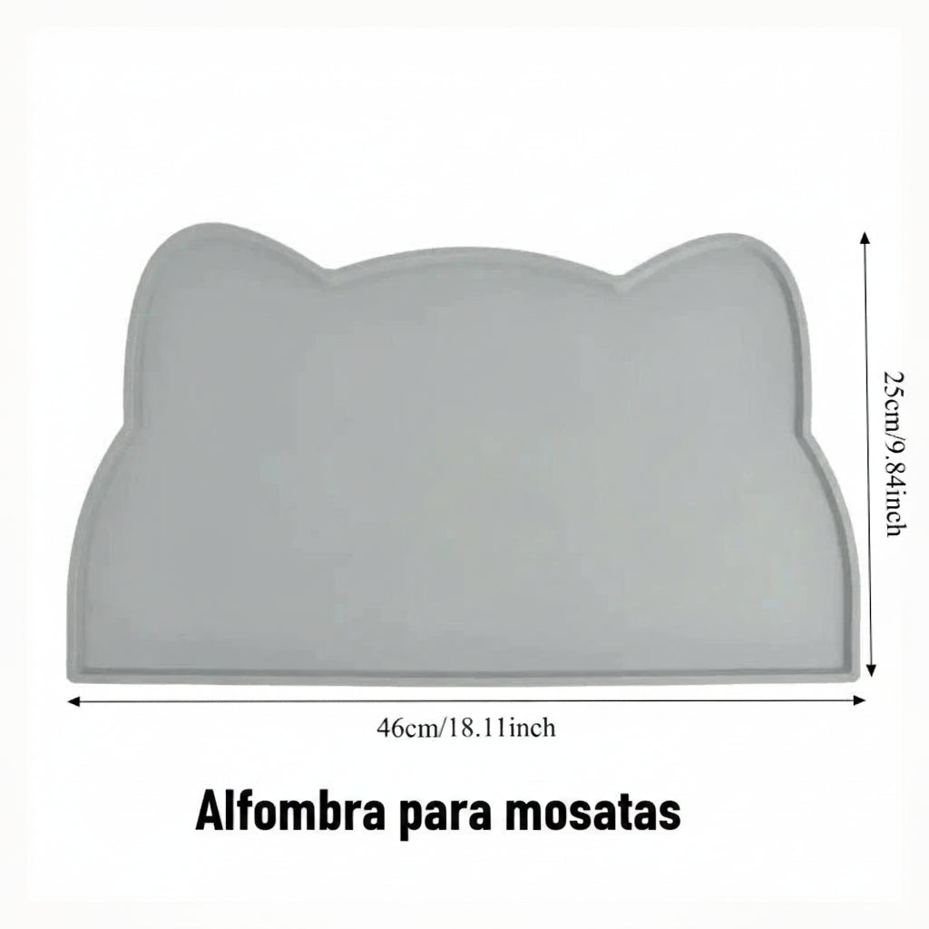 Tapete para Lamer y Comedero Lento 2 en 1 para Perros y Gatos — Estimulación Mental y Cuidado Dental