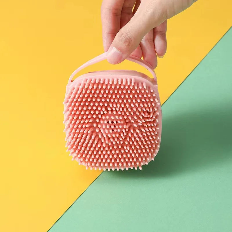 Guantes de Baño y Masaje para Perros y Gatos - Silicona Suave