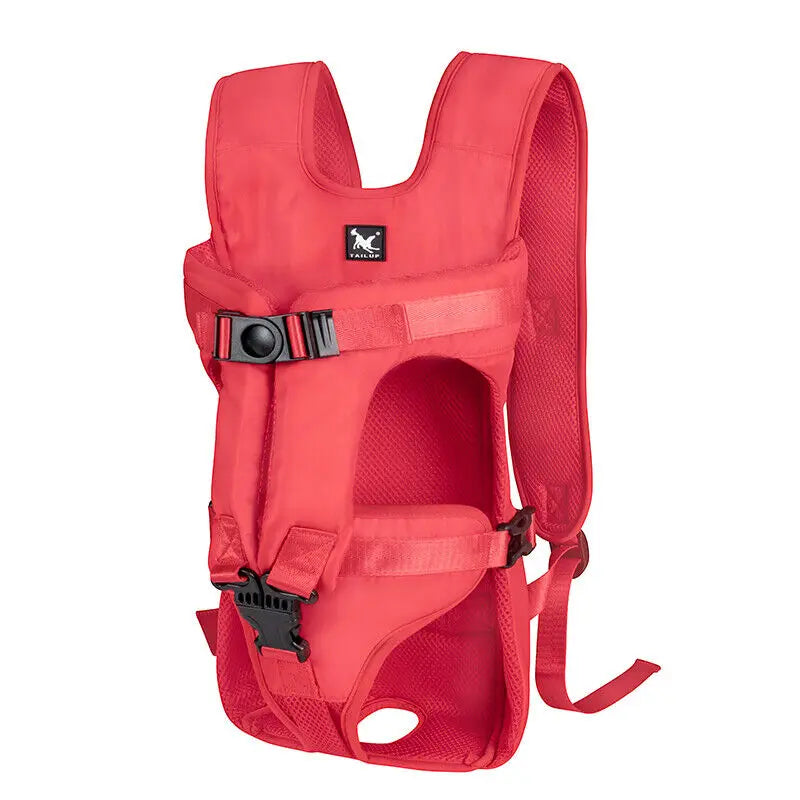 Mochila Transportadora para Mascotas - Bolsa Frente para Perros y Gatos