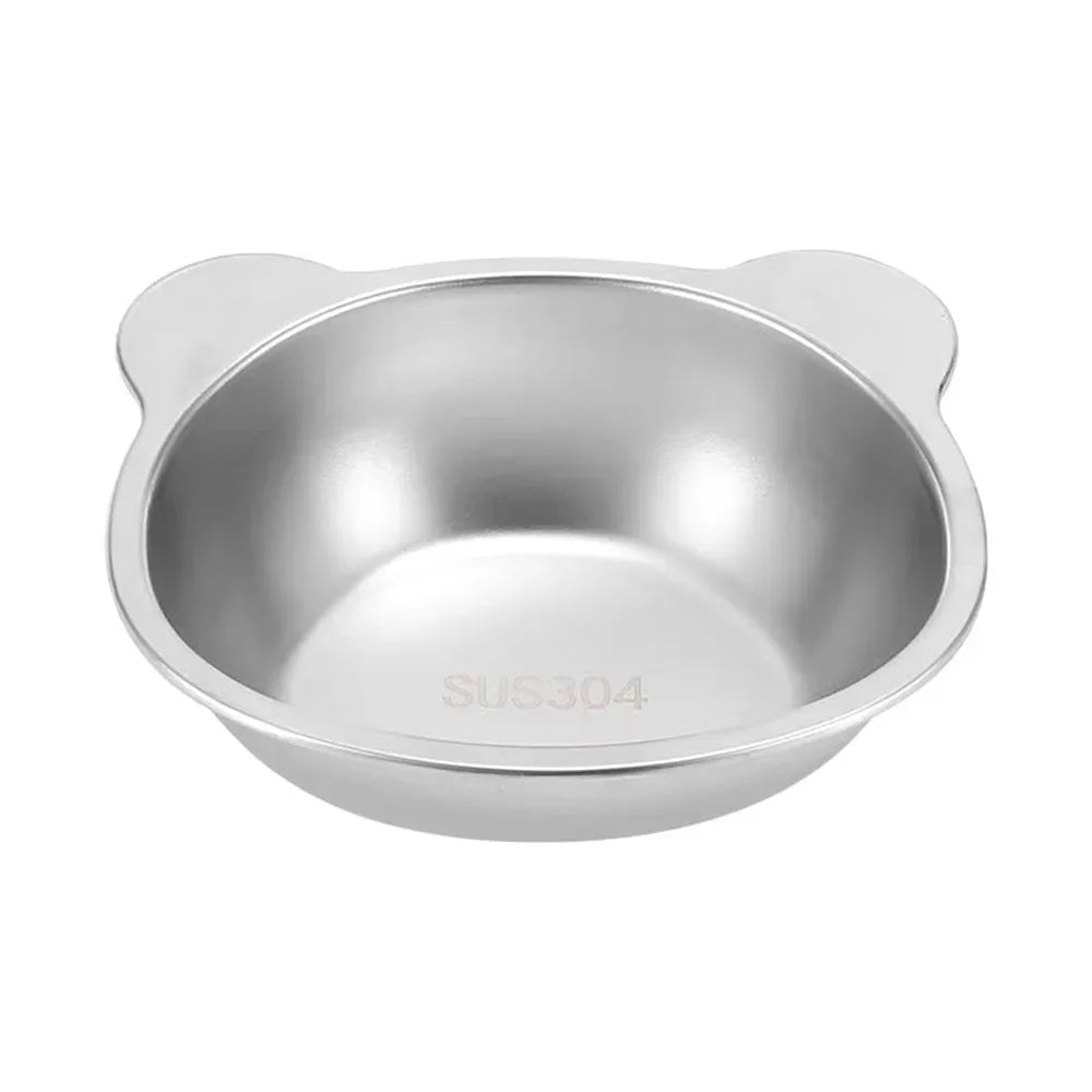 Comedero Antireflujo Gatos Elevado | Acero Inoxidable 304