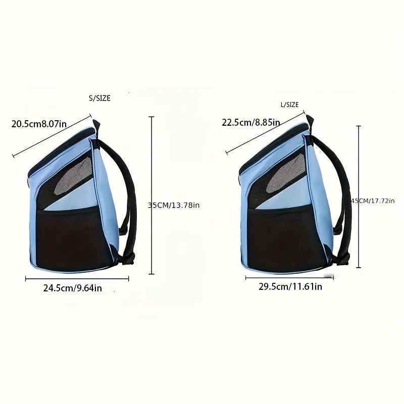 Mochila Transportadora para Perros - Bolsa Transpirable Plegable