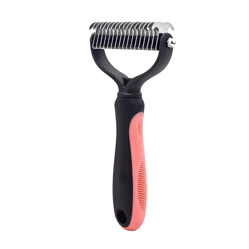 Cepillo Deshedding Profesional para Perros y Gatos