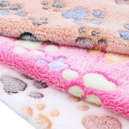 Manta Suave de Felpa para Perros y Gatos — Cálida, Lavable a Máquina | Varios Colores y Tallas
