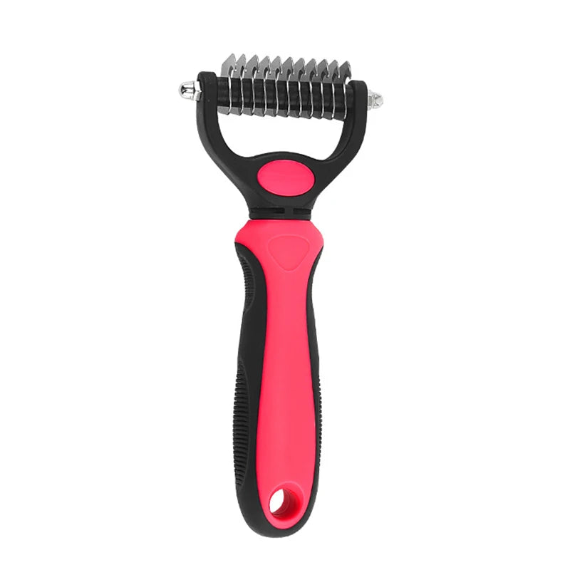 Cepillo Deshedding Profesional para Perros y Gatos