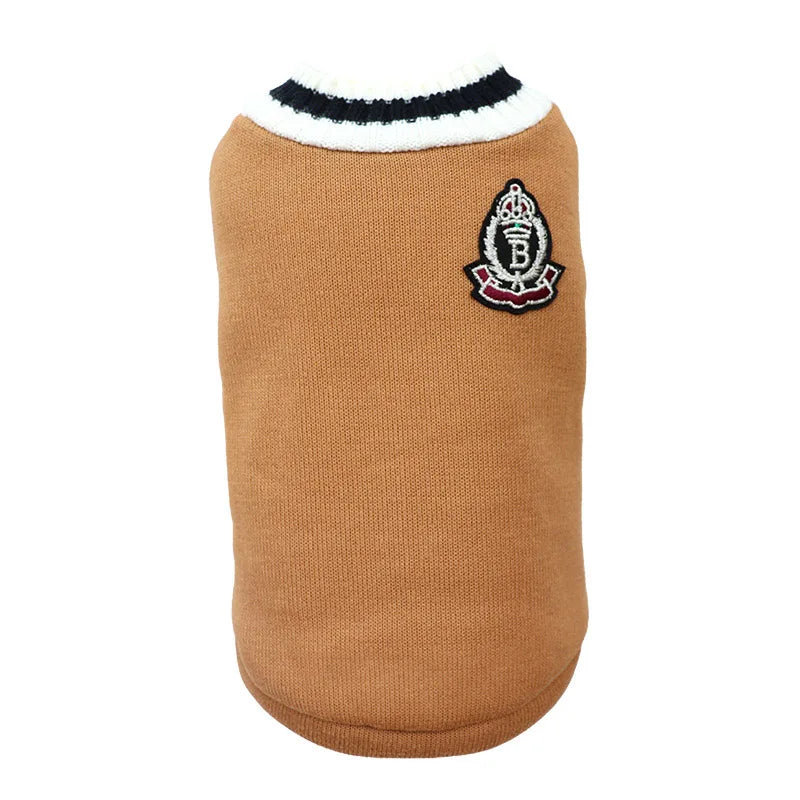 Jersey de Punto para Gatos y Perros Pequeños — Suéter de Invierno Cálido y Elástico | 8 Colores