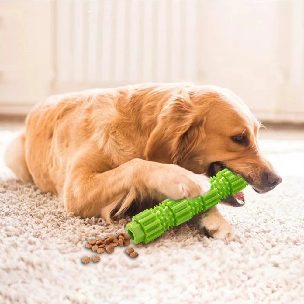 Juguete Mordedor Indestructible para Perros 🐶 Dispensador de Premios