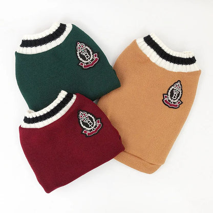 Jersey de Punto para Gatos y Perros Pequeños — Suéter de Invierno Cálido y Elástico | 8 Colores