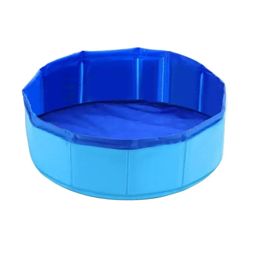 Piscina Plegable para Gatos y Perros — Baño Fresco Verano