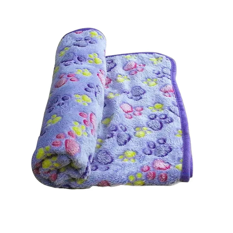 Manta Suave de Felpa para Perros y Gatos — Cálida, Lavable a Máquina | Varios Colores y Tallas