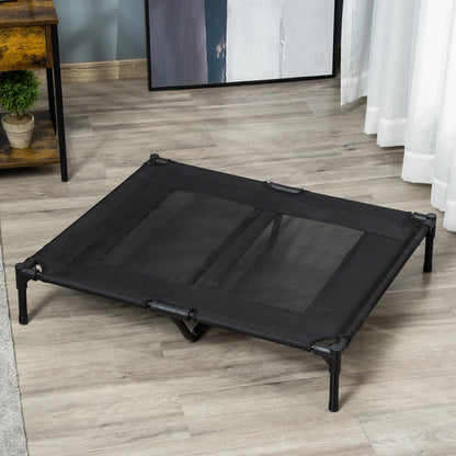 Cama Elevada para Perros Interior y Exterior — Transpirable, Estructura Metálica | PawHut
