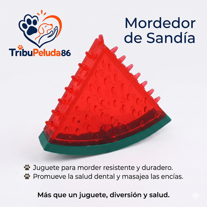 Juguete Mordedor Refrescante para Perros — Alivio Dental para Cachorros en Verano