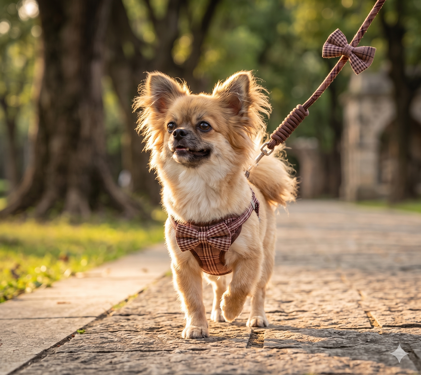 Arnés con Correa para Perros — Sin Tirones, Cómodo y Seguro para Paseos Diarios